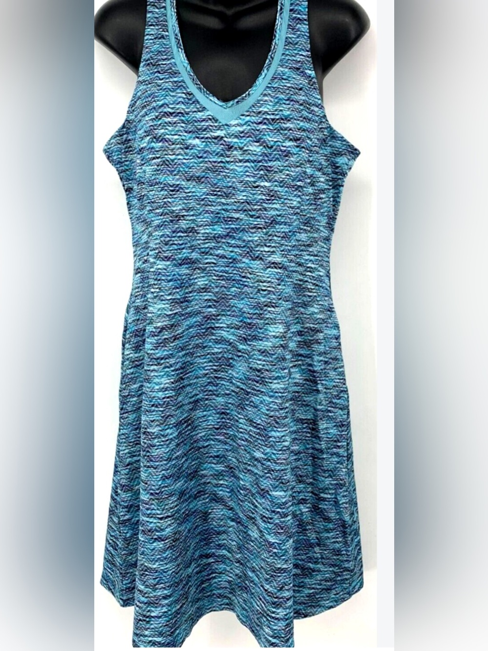 MPG (Mondetta Performance
Gear) Women's Travel Athletic
Dress Blue Multi-Pat